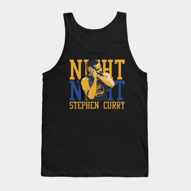 Stephen Curry Night Night Tank Top by mia_me